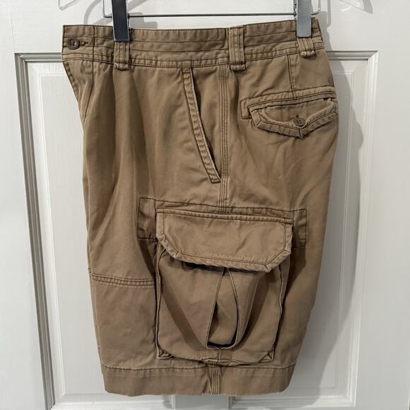 Polo Ralph Lauren Classic Fit Cargo Shorts 9 In Tan Men's Size 34 - Picture 5 of 8